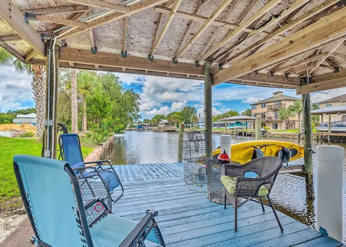 Waterfront Home W/ Dock, Kayaks, Pool + More!