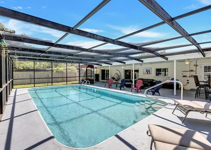 Crystal River Heated Pool 3 Mins Sister Spring